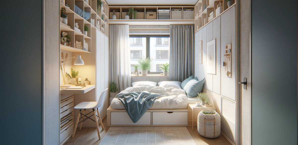Optymalizacja przestrzeni w małym mieszkaniu