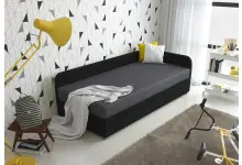 FREZJA M1 Pojedyncze łóżko narożne 80x200 z materacem bonelowym