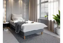FREZJA M2 Pojedyncze łóżko hotelowe 120x200 z materacem bonelowym