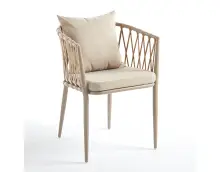 GARDEN krzesło ogrodowe na taras, balkon, beżowe