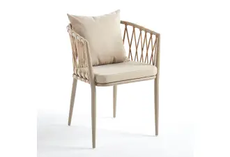 GARDEN krzesło ogrodowe na taras, balkon, beżowe