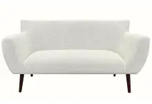 ROGER R11 sofa 2-osobowa w stylu skandynawskim, tkanina Curio
