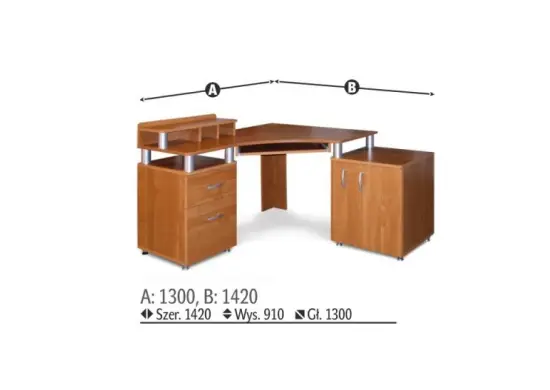 DESK 38 biurko narożne