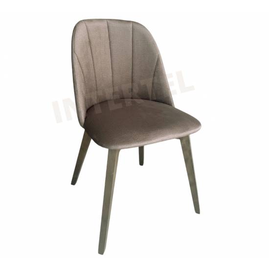 MODERN M20 krzesło tapicerowane, tkanina Monolith 09, lefkas