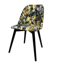 MODERN M39 krzesło w kwiecistej tkaninie