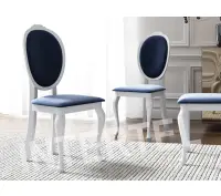 Komplet dwóch krzeseł SONIA białe