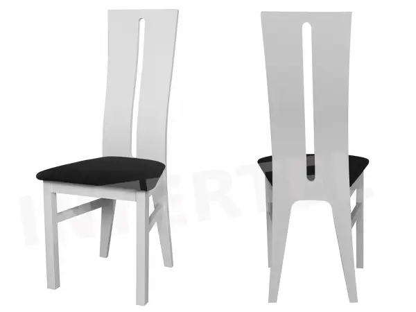 ZEFIR krzesło białe