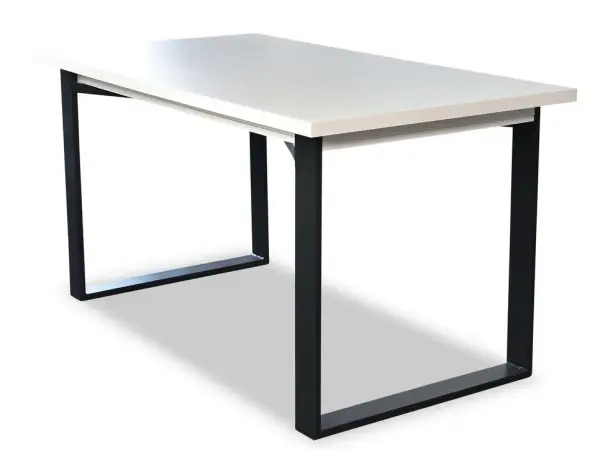 OD RĘKI ! MODERN M6 stół rozkładany 80x150-190 w stylu loft,  biały