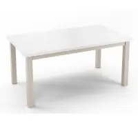stół boston biały półmat