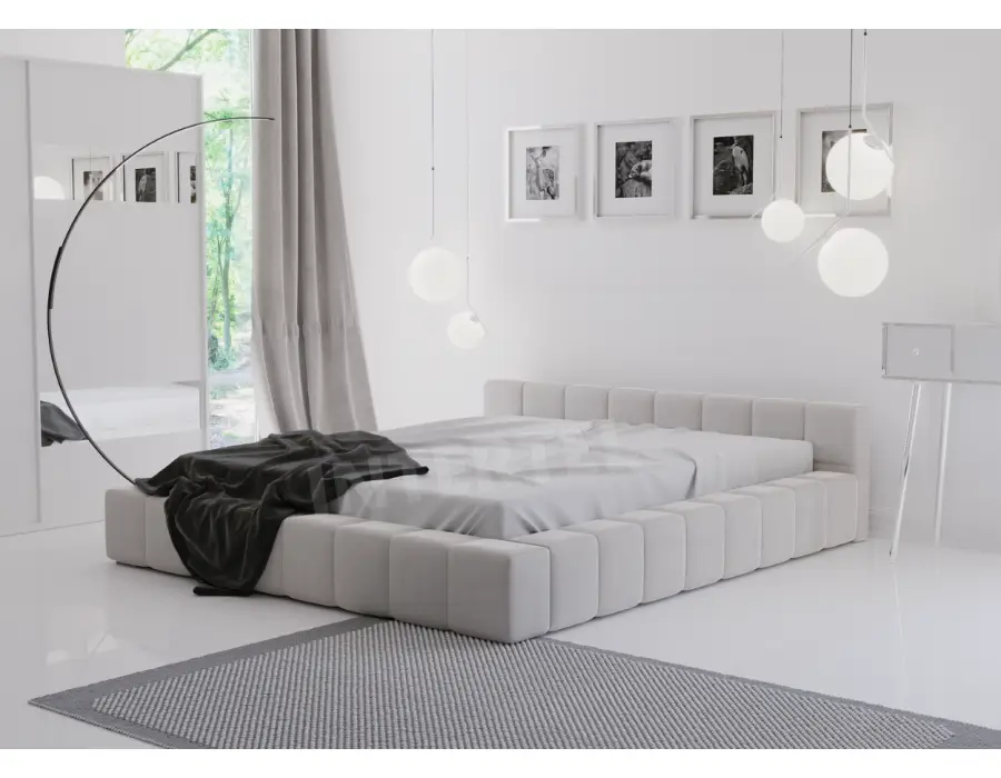 ROSE 3B łóżko tapicerowane 200x200