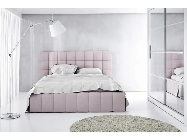 ROSE 4 łóżko tapicerowane 200x200