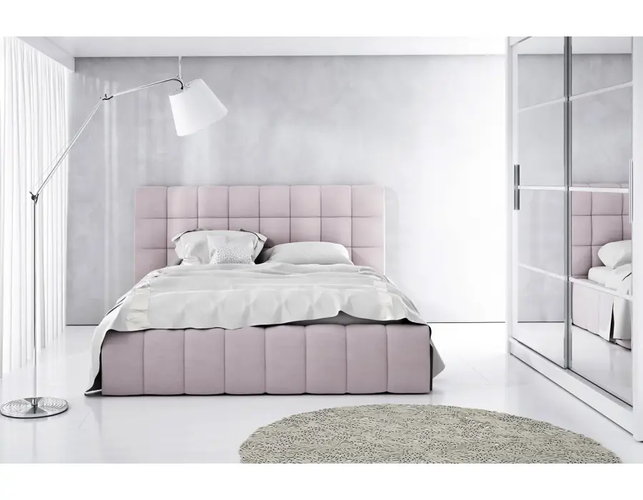 ROSE 4 łóżko tapicerowane 140x200