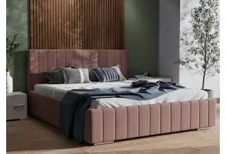IMPERIA S07 łóżko tapicerowane 160x200 stelaż metalowy