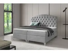 LILI 1M komfortowe łóżko kontynentalne 200 x 200  Chesterfield