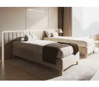 GRAND 1N łóżko hotelowe 70x200 skrzynia pod materac