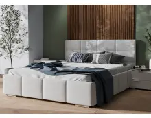 IMPERIA S03 łóżko tapicerowane 140x200 ze stelażem metalowym