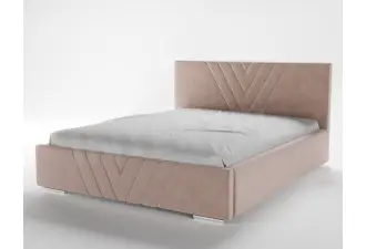 IMPERIA S05 łóżko tapicerowane 140x200 stelaż metalowy
