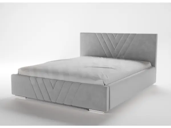 IMPERIA S05 łóżko tapicerowane 140x200 stelaż metalowy