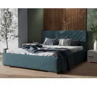 IMPERIA S10 łóżko tapicerowane 140x200 stelaż metalowy