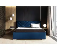 IMPERIA S12 łóżko tapicerowane 200x200 stelaż metalowy
