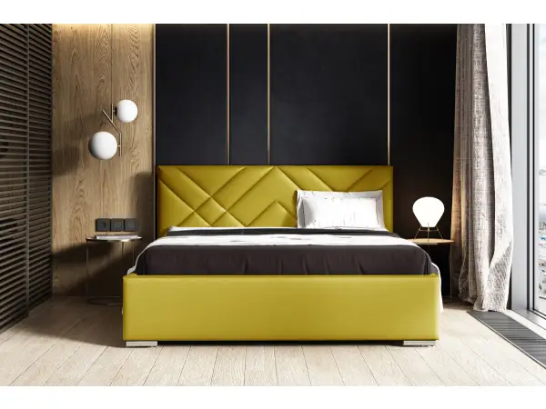 IMPERIA S12 łóżko tapicerowane 160x200 stelaż metalowy