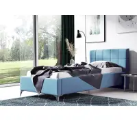IMPERIA S14 łóżko tapicerowane 80x200 z pojemnikiem stelaż metalowy