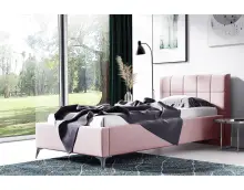 IMPERIA S14 łóżko tapicerowane 80x200 z pojemnikiem stelaż metalowy