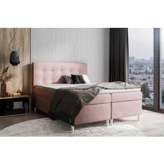 PARIS 3M nowoczesne łóżko kontynentalne 180x200 z materacem i pojemnikiem