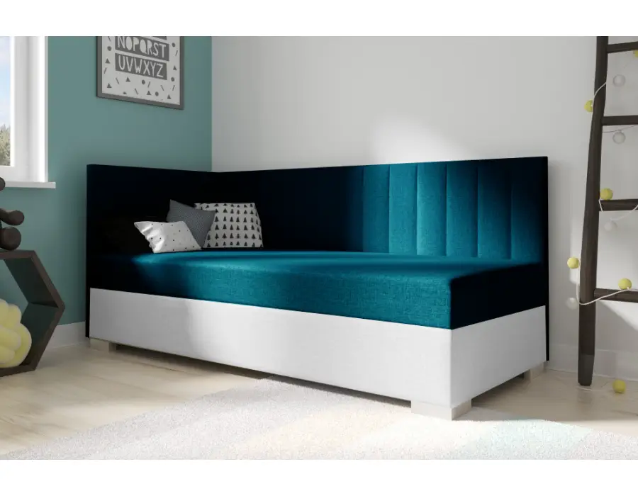 INTARO A40 łóżko tapicerowane 90x200 młodzieżowe