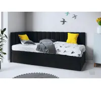 INTARO A44 łóżko tapicerowane z pojemnikiem 90x200