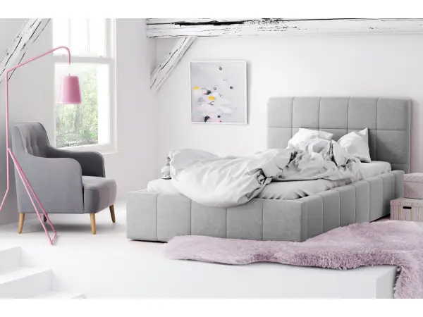 JENNIFER 1 łóżko tapicerowane 90x200
