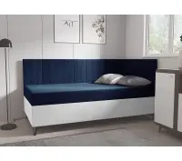 AMELIA 2M łóżko z materacem 100x200,metalowa nóżka