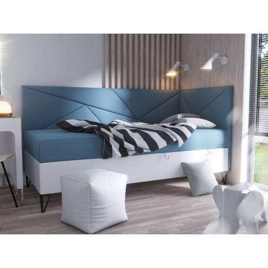 MEROO T6 łóżko tapicerowane 70x200