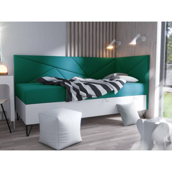 MEROO T6 łóżko tapicerowane 80x200
