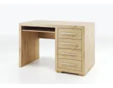 OTTO V28 biurko z szufladami 120 cm, dąb artisan