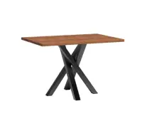 CALI C stół rozkładany 80x120-160 cm na czarnych metalowych nogach, blat kolory