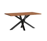 CALI CN duży stół rozkładany 90x160-260 cm na czarnych metalowych nogach, blat kolory