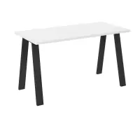 KLAUS stół industrialny 138 x 67 cm biały