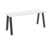 KLAUS stół industrialny 185 x 67 cm biały