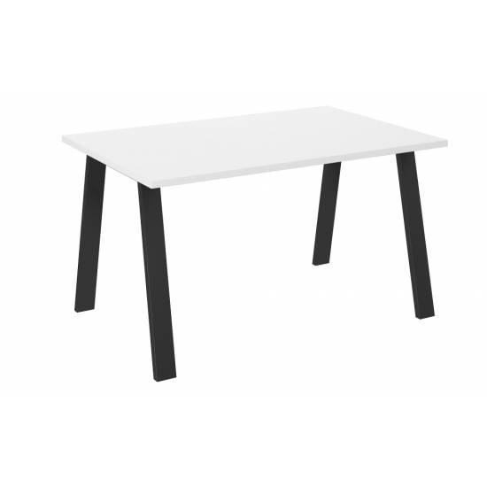 KLAUS stół industrialny 138 x 90 cm biały