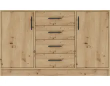 MARTUS SRK1 duża komoda 2-drzwiowa z szufladami w kolorze  artisan