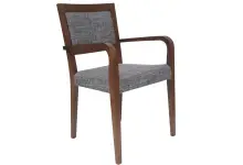 MERSO S123 krzesło tapicerowane z podłokietnikami - dostępne od 50 sztuk!