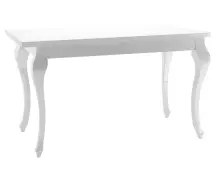 MERSO SNT stół laminat, biały półmat, wymiary