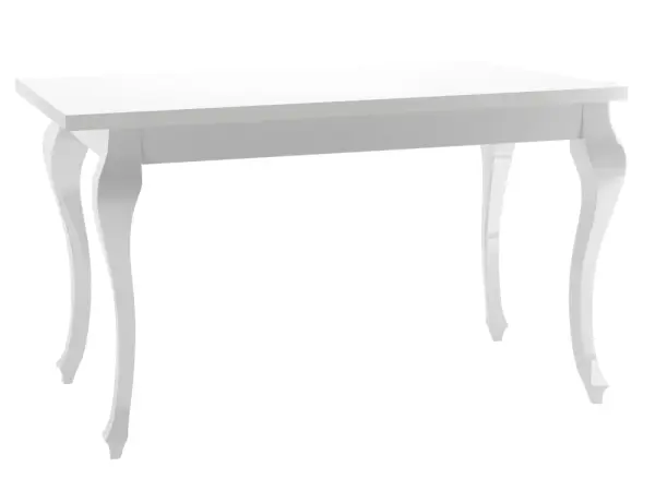 MERSO SNT stół laminat, biały półmat, wymiary