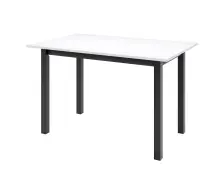 MOOD 49 rozkładany stół do jadalni, salonu 80x125-165 czarne drewniane nogi