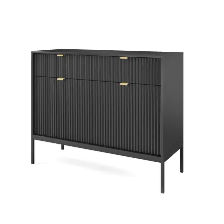 SIENA  KSZ104 komoda czarna
